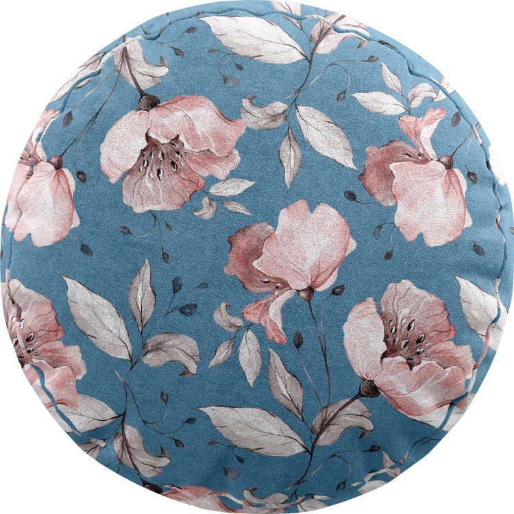 Подушка круглая Cortin «Розовая лагуна»