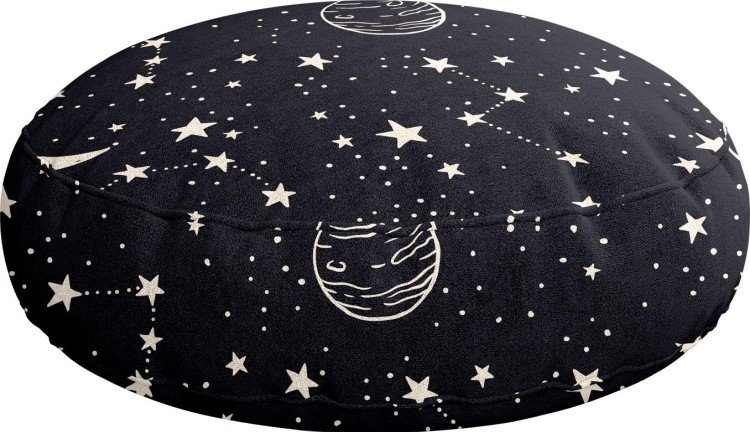 Подушка круглая Cortin «Глубокий космос»